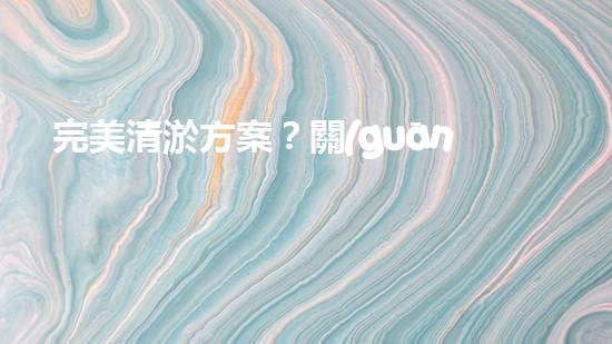 完美清淤方案？關(guān)鍵依據(jù)是啥！